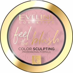 Eveline Cosmetics Feel The Blush hosszantartó arcpír matt hatással árnyalat 01 Peony 5 g