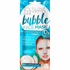 Eveline Cosmetics Bubble Mask Rich Coconut tápláló gézmaszk kókuszzal 1 db