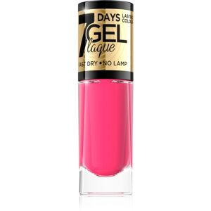 Eveline Cosmetics 7 Days Gel Laque Nail Enamel géles körömlakk UV/LED lámpa használata nélkül árnyalat 47 8 ml