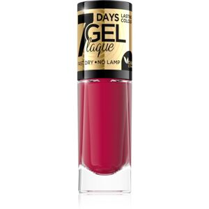 Eveline Cosmetics 7 Days Gel Laque Nail Enamel géles körömlakk UV/LED lámpa használata nélkül árnyalat 49 8 ml