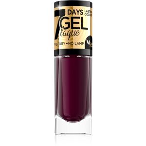 Eveline Cosmetics 7 Days Gel Laque Nail Enamel géles körömlakk UV/LED lámpa használata nélkül árnyalat 52 8 ml