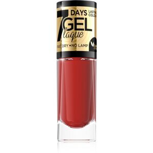 Eveline Cosmetics 7 Days Gel Laque Nail Enamel géles körömlakk UV/LED lámpa használata nélkül árnyalat 53 8 ml