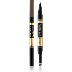 Eveline Cosmetics Brow Art Duo Kétoldalú szemöldök ceruza árnyalat Light 8 g