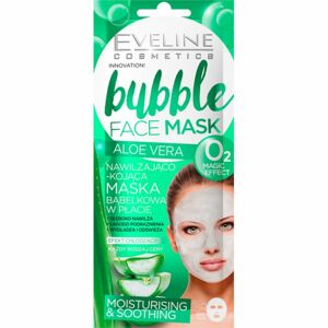 Eveline Cosmetics Bubble Mask Aloe Vera nyugtató és hidratáló maszk aleo verával 1 db