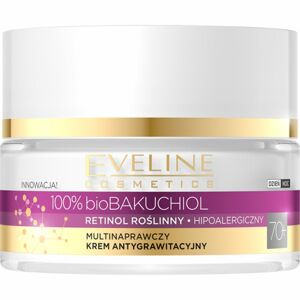 Eveline Cosmetics Bio Bakuchiol Multikorrekciós nappali krém az öregedés jelei ellen 70+ 50 ml