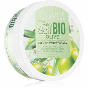 Eveline Cosmetics Extra Soft Bio Olive tápláló krém az arcra és a testre száraz bőrre 50 ml