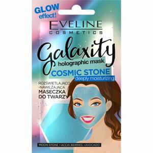Eveline Cosmetics Galaxity Holographic bőrvilágosító hidratáló maszk a fiatal arcbőrre 10 ml