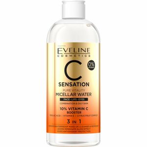 Eveline Cosmetics C Sensation tisztító micellás víz 400 ml