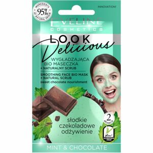 Eveline Cosmetics Look Delicious Mint & Chocolate hidratáló kisimító maszk csokoládéval 10 ml