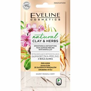 Eveline Cosmetics Natural Clay & Herbs méregtelenítő arcmaszk agyaggal 8 ml