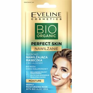 Eveline Cosmetics Perfect Skin Bio Aloe nyugtató és hidratáló maszk aleo verával 8 ml