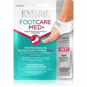 Eveline Cosmetics Foot Care Med hámlasztó maszk sarokra 2 db