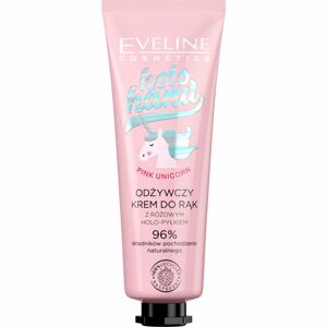 Eveline Cosmetics Holo Hand tápláló kézkrém Pink Unicorn 50 ml
