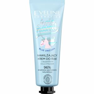 Eveline Cosmetics Holo Hand tápláló kézkrém Blue Unicorn 50 ml
