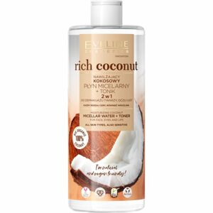 Eveline Cosmetics Rich Coconut micellás víz és tonik 2 az 1-ben 500 ml