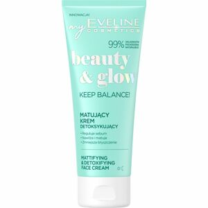 Eveline Cosmetics Beauty & Glow Keep Balance! mattító krém méregtelenítő hatással 75 ml