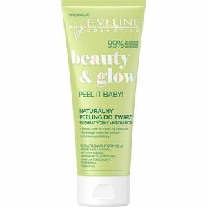 Eveline Cosmetics Beauty & Glow Peel It Baby! enzimatikus peeling 2 az 1-ben 75 ml
