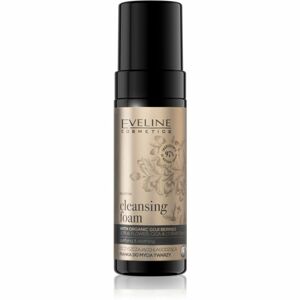 Eveline Cosmetics Organic Gold hidratáló és nyugtató tisztító hab az érzékeny bőrre 150 ml