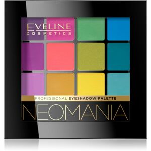 Eveline Cosmetics Neon szemhéjfesték paletta 12 g