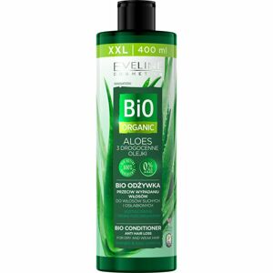 Eveline Cosmetics Bio Organic Natural Aloe Vera hajhullás elleni sampon aleo verával 400 ml