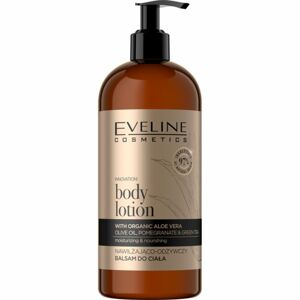 Eveline Cosmetics Organic Gold hidratáló testbalzsam Aloe Vera tartalommal 500 ml