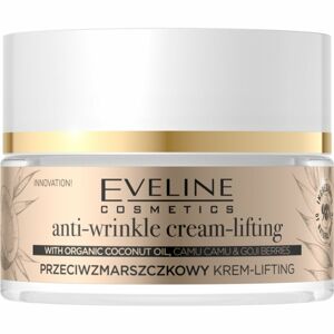 Eveline Cosmetics Organic Gold nappali és éjszakai ránctalanító krém kókuszolajjal 50 ml