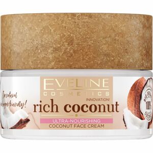 Eveline Cosmetics Rich Coconut ultra hidratáló krém Nappali és éjjeli ápolás 50 ml