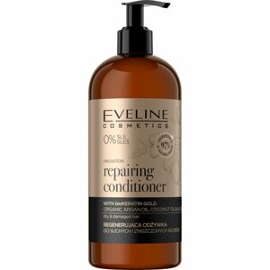 Eveline Cosmetics Organic Gold regeneráló kondicionáló száraz és sérült hajra 500 ml