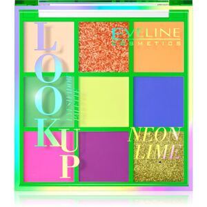 Eveline Cosmetics Look Up Neon Lime szemhéjfesték paletta 10,8 g