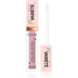 Eveline Cosmetics Variété Cooling Kisses hidratáló ajakfény hűsítő hatással árnyalat 02 Sugar Nude 6,8 ml