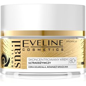 Eveline Cosmetics Royal Snail intenzíven tápláló krém a mély ráncokra 80+ 50 ml