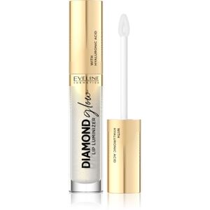 Eveline Cosmetics Diamond Glow csillogó ajakfény hialuronsavval árnyalat 07 Golden Dust 4,5 ml