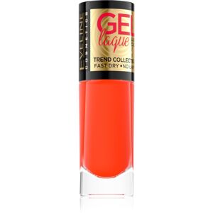 Eveline Cosmetics 7 Days Gel Laque Nail Enamel géles körömlakk UV/LED lámpa használata nélkül árnyalat 219 8 ml