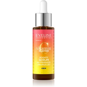 Eveline Cosmetics Vitamin C 3x Action éjszakai szérum az első ráncokra 30 ml