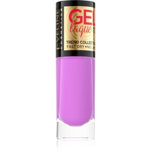 Eveline Cosmetics 7 Days Gel Laque Nail Enamel géles körömlakk UV/LED lámpa használata nélkül árnyalat 205 8 ml
