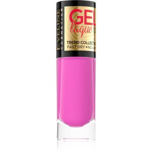 Eveline Cosmetics 7 Days Gel Laque Nail Enamel géles körömlakk UV/LED lámpa használata nélkül árnyalat 206 8 ml