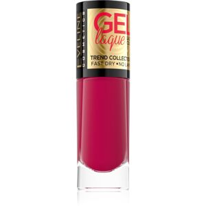 Eveline Cosmetics 7 Days Gel Laque Nail Enamel géles körömlakk UV/LED lámpa használata nélkül árnyalat 207 8 ml
