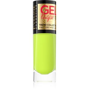 Eveline Cosmetics 7 Days Gel Laque Nail Enamel géles körömlakk UV/LED lámpa használata nélkül árnyalat 218 8 ml