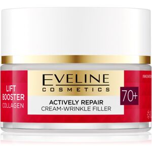 Eveline Cosmetics Lift Booster Collagen hidratáló és tápláló krém ráncokra 70+ 50 ml