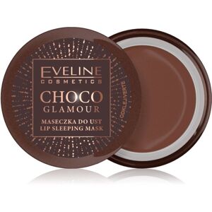 Eveline Cosmetics Choco Glamour éjszakai regeneráló maszk az ajkakra 12 ml