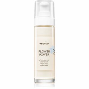 Resibo FLOWER POWER Sebub Control Water Cream aktív krém a problémás arcbőrre 50 ml