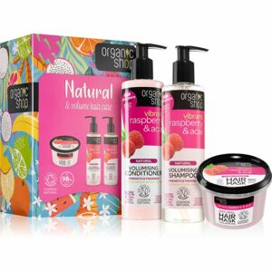 Organic Shop Natural & Volume Hair Care ajándékszett (hajra)