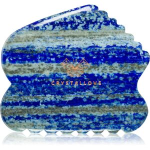 Crystallove Lapis Lazuli Contour Gua Sha masszázs szegédeszköz 1 db