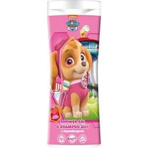 Nickelodeon Paw Patrol Shower gel& Shampoo 2in1 sampon és tusfürdő gél gyermekeknek Strawberry 300 ml