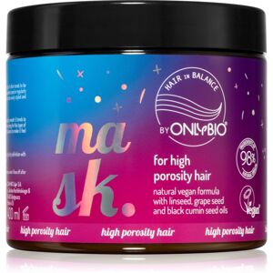 OnlyBio Hair in Balance tápláló hajpakolás száraz hajra 400 ml