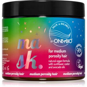OnlyBio Hair in Balance tápláló maszk száraz hajra 400 ml