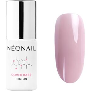 NEONAIL Cover Base Protein alap- és fedőlakk a zselés műkörömhöz árnyalat Light Nude 7,2 ml