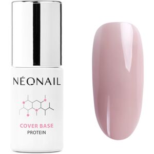 NEONAIL Cover Base Protein alap- és fedőlakk a zselés műkörömhöz árnyalat Soft Nude 7,2 ml