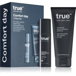 true men skin care Comfort Day arcápoló szett uraknak