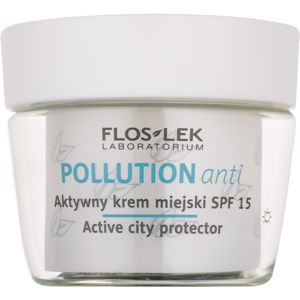 FlosLek Laboratorium Pollution Anti aktív nappali krém SPF 15